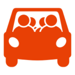 red car mobility-transport